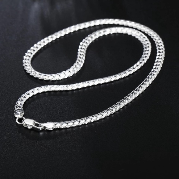 925 Sterling Silver Necklace - Picture 1 of 4